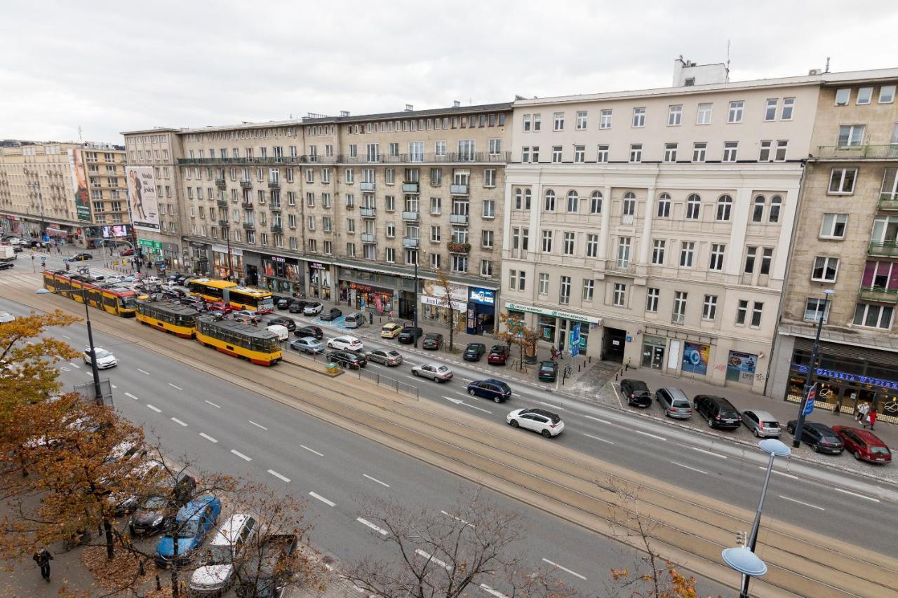 ורשה Jerozolimskie Central View Apartment מראה חיצוני תמונה