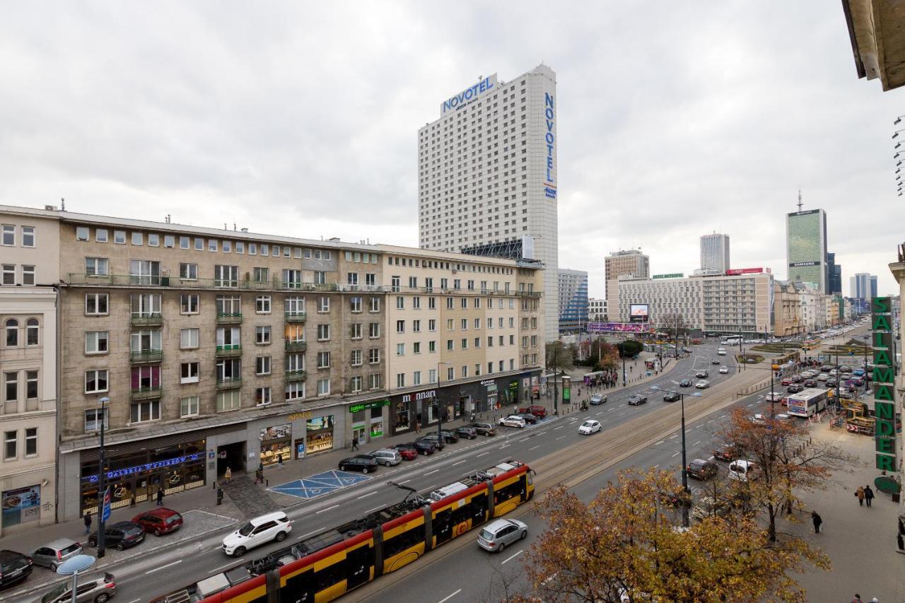 ורשה Jerozolimskie Central View Apartment מראה חיצוני תמונה